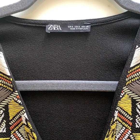 Zara Tribal Dress Sz S - Picture 7 of 7